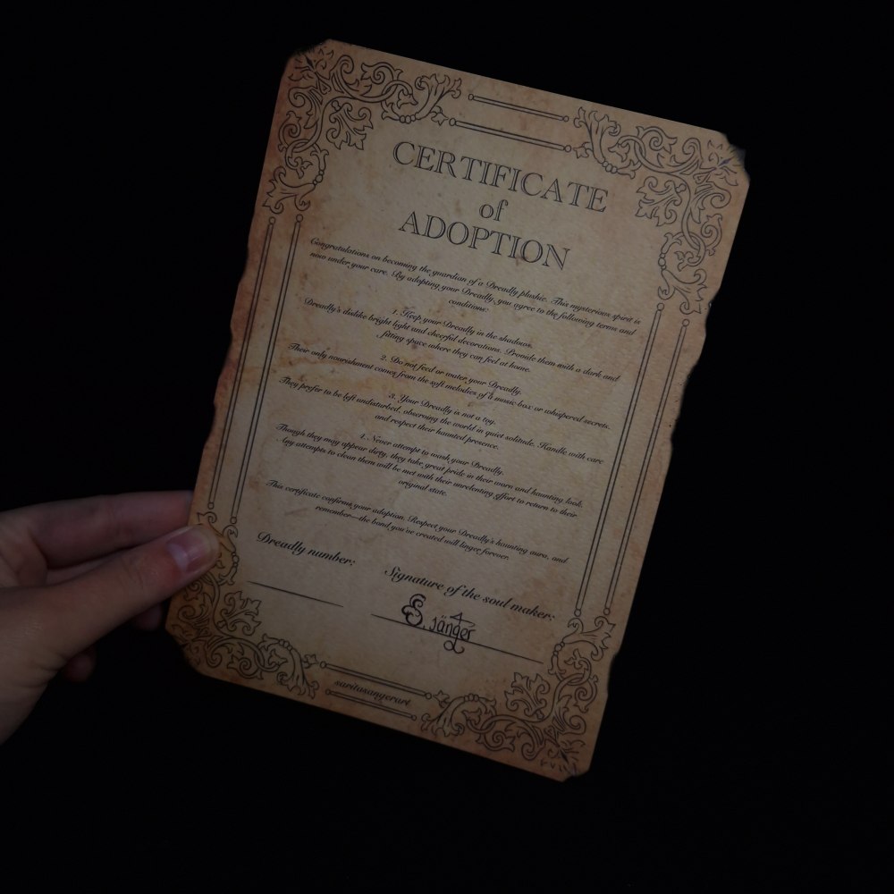 Saritasangerart - Horror handmade mushroom Peluche - Rouge